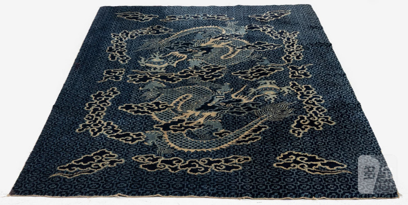 A Chinese 'dragon' rug, - 图3